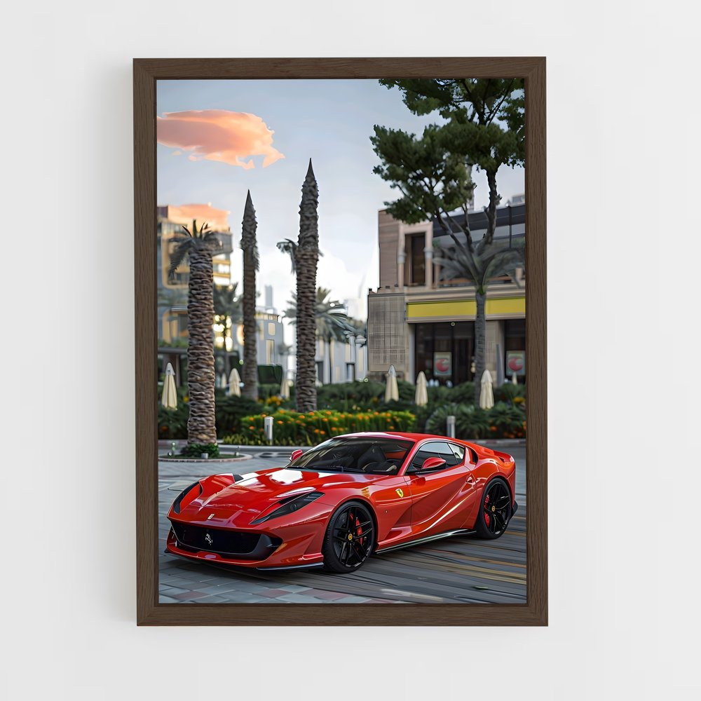 Poster Superfast Toile – affiche Ferrari (vue 5)